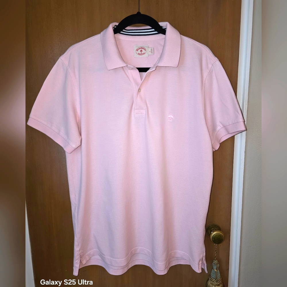 Brooks Brothers Classic Pink Polo